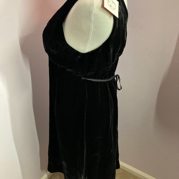 Vince Silk Velvet Dress, Beautiful, Mint, Size M - Picture 5 of 10